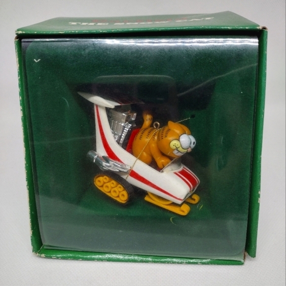 Vintage Garfield The Snow Cat Christmas Ornament - Picture 1 of 5